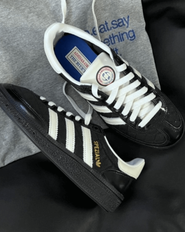 Adidas Samba x Spezial Black Patent 1st Copy Shoe