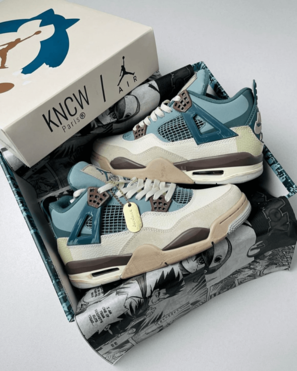 Air Jordan Retro 4 Snorlax 1st Copy Shoes