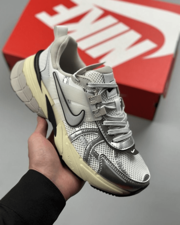 Nike V2K Run Metallic Silver 1st Copy Shoe